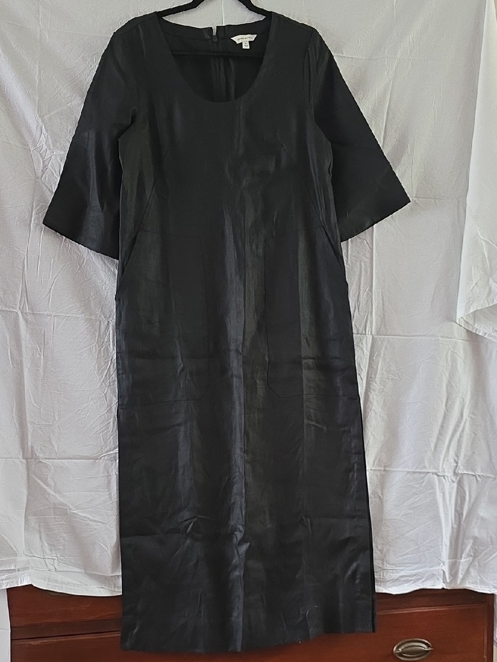 Banana Republic Black MaxiShift Dress